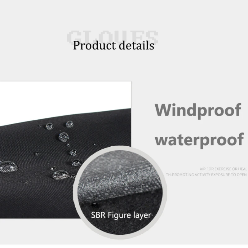 Winter Waterproof Men's Gloves Touchscreen Windproof Sports Fishing Driving Motorcycle Ski Non-slip Warm Cycling Women Gloves 6