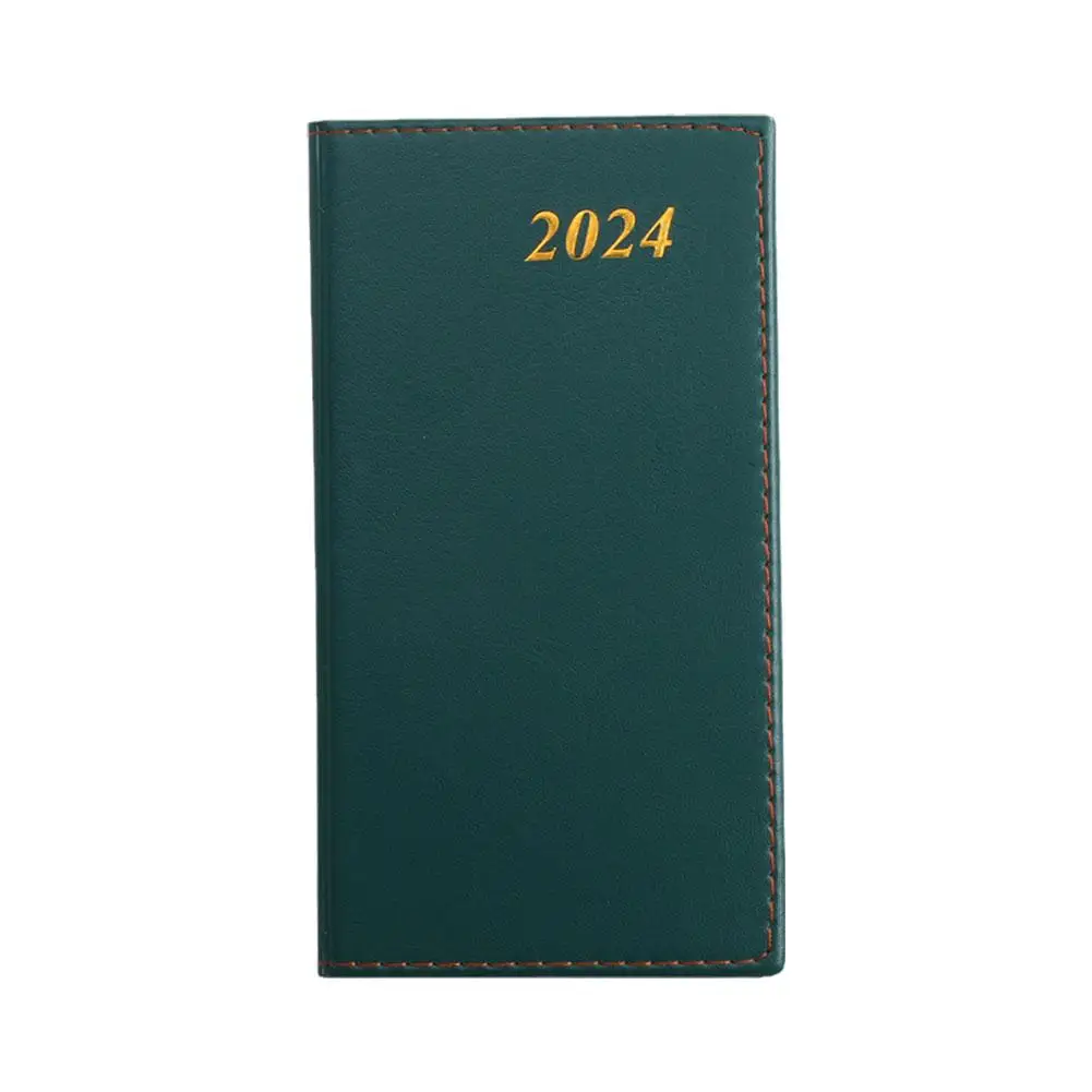 2024 스케쥴 도서 휴대용 A6 노트북 일기 플래너, 할 일 목록, 달력 도서, 일정 책 플래너, 알림 사무용품, 신제품