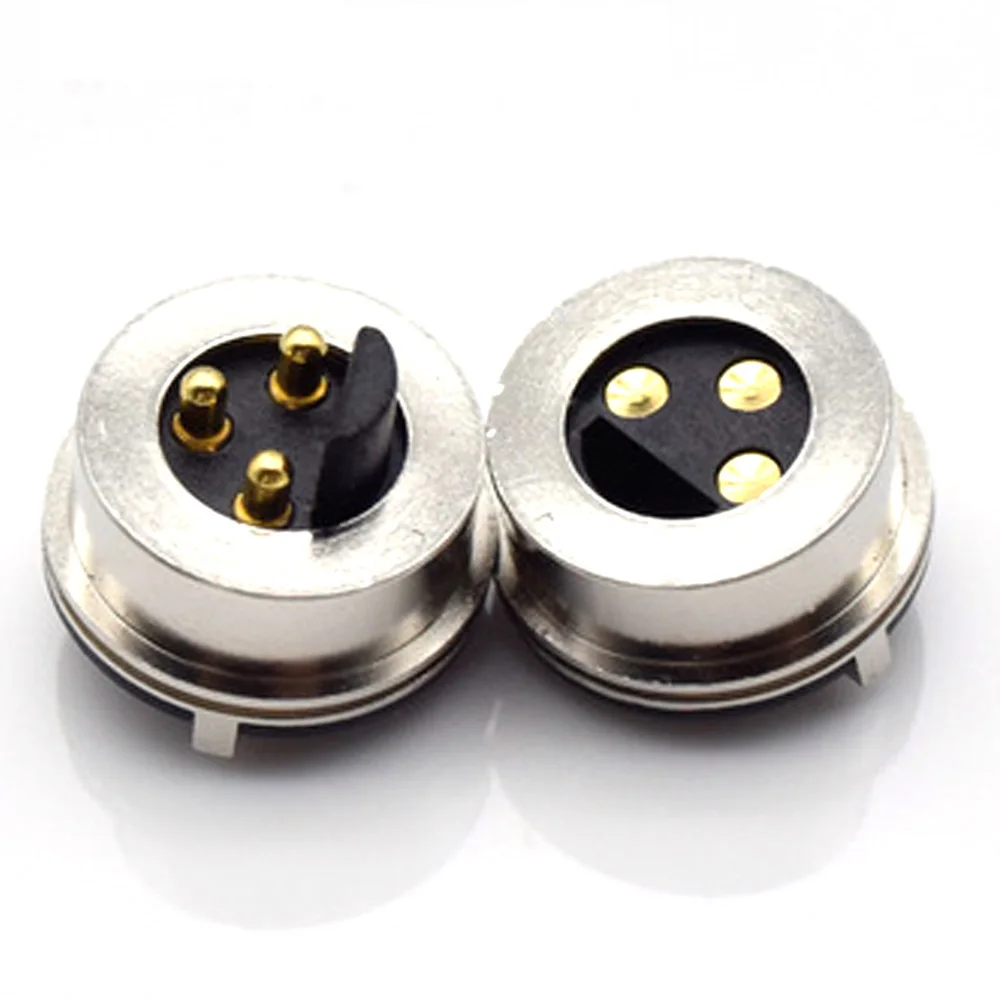 고전류 블라인드 흡입 DC 자석 흡입 포고 핀 커넥터, LED 스마트 홈 조명, 마그네틱 헤드 제어 커넥터, 3 핀, 12V, 5A 