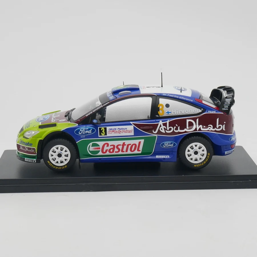 Ixo-Ford Focus RS WRC 2009 Racing Toy Car Modelo, 1:24 Escala