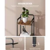 Narrow Book Shelf, Industrial Corner Shelf Storage Organizer, Slim Shelving Unit for Home Office, Living Room5-Tier, Bookcases 5