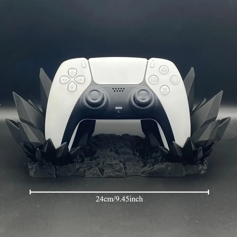 3D 프린팅 게임 컨트롤러 브래킷 크리스탈 왕좌 게임 컨트롤러 브래킷 Xbox PS5 게임패드 스탠드 데스크탑 장식 컨트롤러