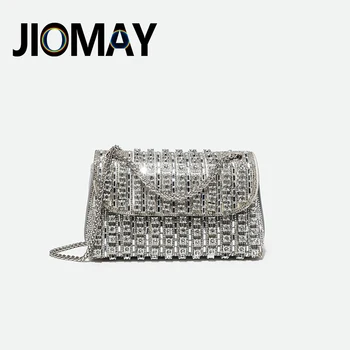 JIOMAY 여성용 이브닝 클러치 백, 우아하고 다용도 지갑,럭셔리 디자이너 핸드백, 새로운 디자인 패션 겨드랑이 가방