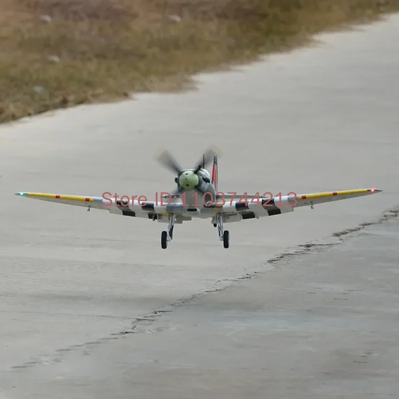 Xfly 모델 RC 스피트파이어 전투기 1200mm 날개폭 전동 고정익 항공기 조립 모델 (성인 취미 애호가용)