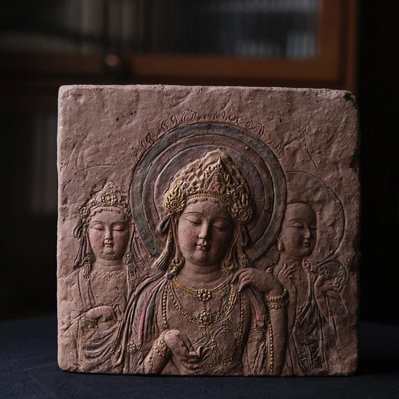

Guanyin украшения Дзен Будда нишевая керамика кирпичная резьба Бодхисаттва/статуя Будды