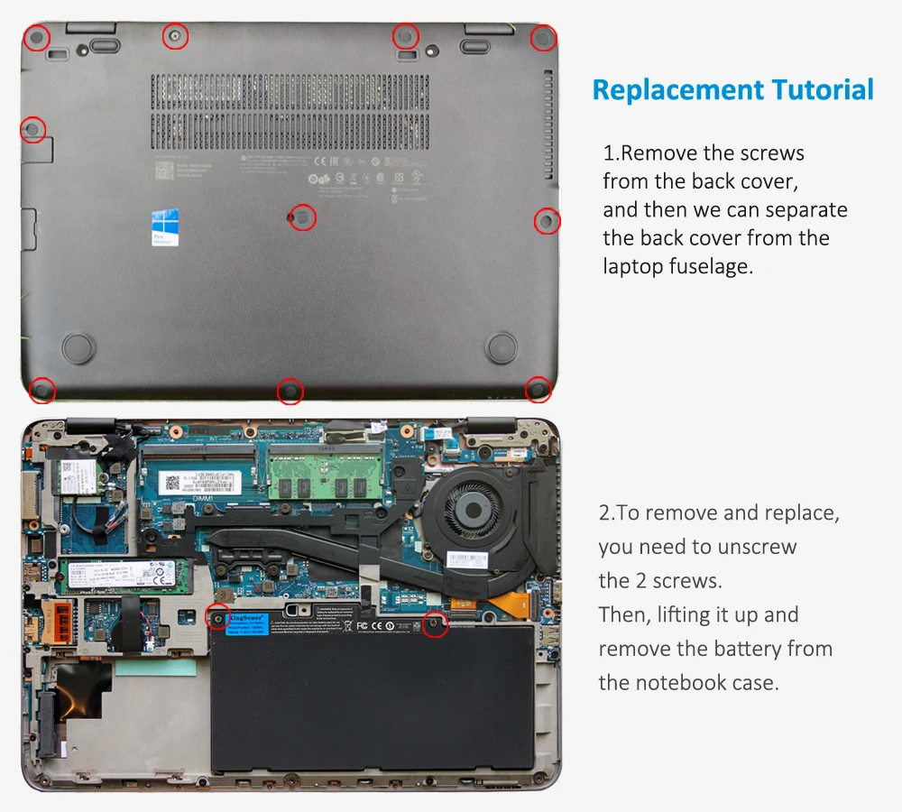 Hp elitebook 755 745 bateria