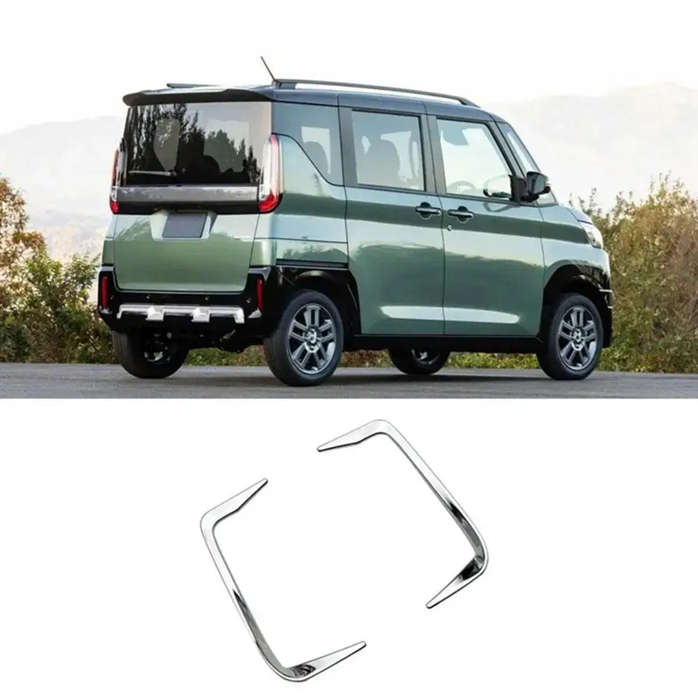 

For Mitsubishi Delica Mini 2023 Rear Bumper Tail Light Replacement Cover Trim Decorative Accessories Lamp Fog Cover F1H2