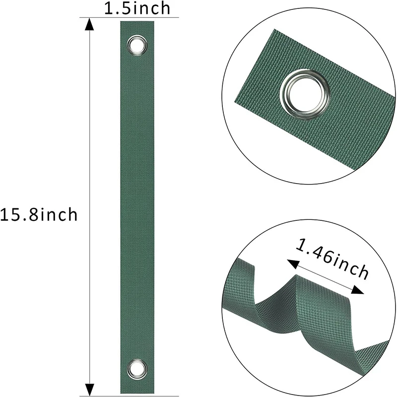 1/6pcs Tree Straps for Staking 40cm Length Tree Support Straps for Newly Planted Saplings and Hurricane Protection Straightening
