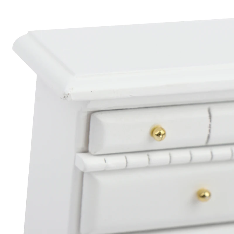 1:12Dollhouse Miniature Storage Cabinet Model Doll House Dresser Furniture Decor Toy Accessories