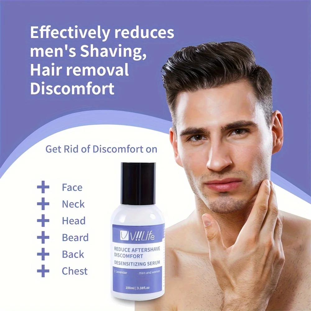 After Shave Repair Lotions Prevent Ingrowns Hair Treatment Smooth Body Skin Reduce Dark Spots Redness Serum for Vanish Pimple