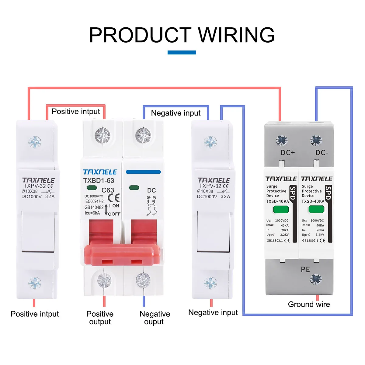 High-Capacity DC Surge Protective Device