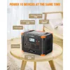 Portable Power Station 1000W, 999Wh Solar Generator, PD 60W Fast Charging Backup Lithium Battery Pack Power Supply 3