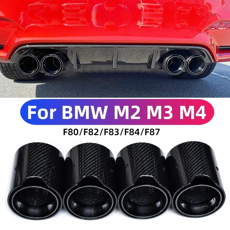 F80 F82 M3 アウトレット M4 純正マフラー用マフラーカッター カーボン