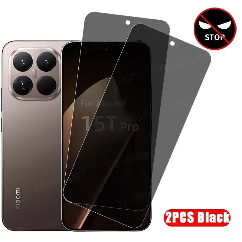 Enhanced Privacy Screen Protector Pack, Tempered Glass Anti-Spy Film, Protective Anti-Peeping Shield