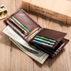 WESTAL Genuine Leather Wallet with Coin Purse RFID Wallet for Men Cardholder Money Bags 1