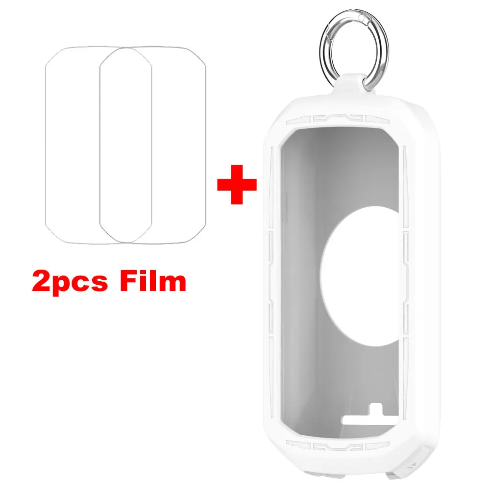 Premium Silicone Case with Screen Protector Film