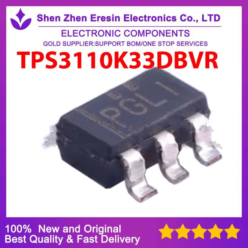 

Free shipping 5PCS/LOT TPS3110K33DBVR SOT23-5 New and original