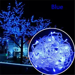Enchanting LED String Fairy Lights - 8 Modes - 10M 100Leds 110V US (Blue)