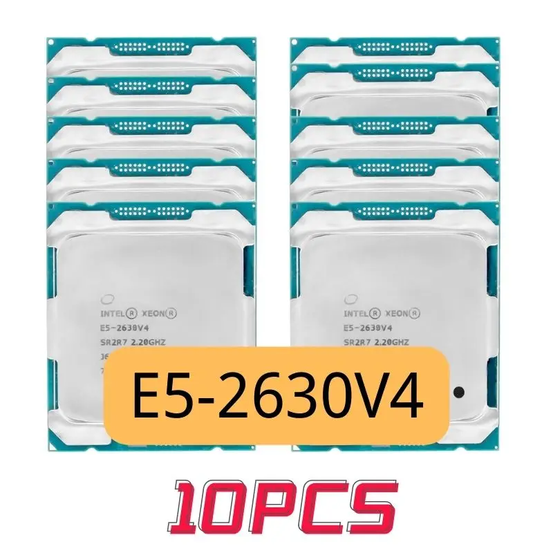 10pcs-Intel-Xeon-E5-2630-V4-E5-2630V4-Processor-SR2R7-2-2GHz-10-Cores ...