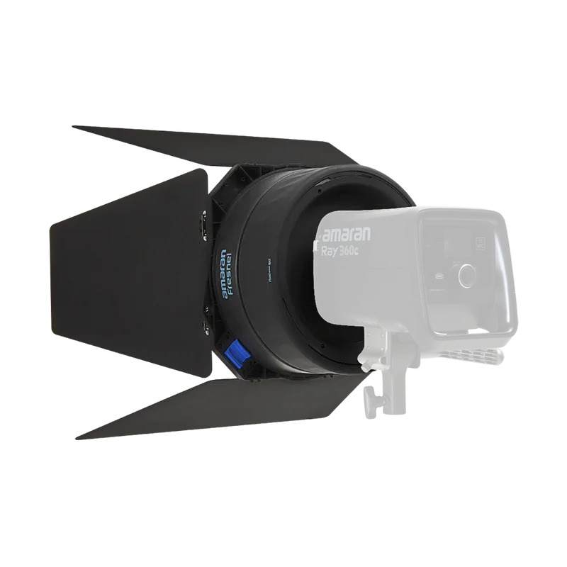 Modificatore di luce Fresnel Amaran con fascio regolabile, porte a 4 Modificatore di luce Fresnel Amaran con fascio regolabile, porte a 4