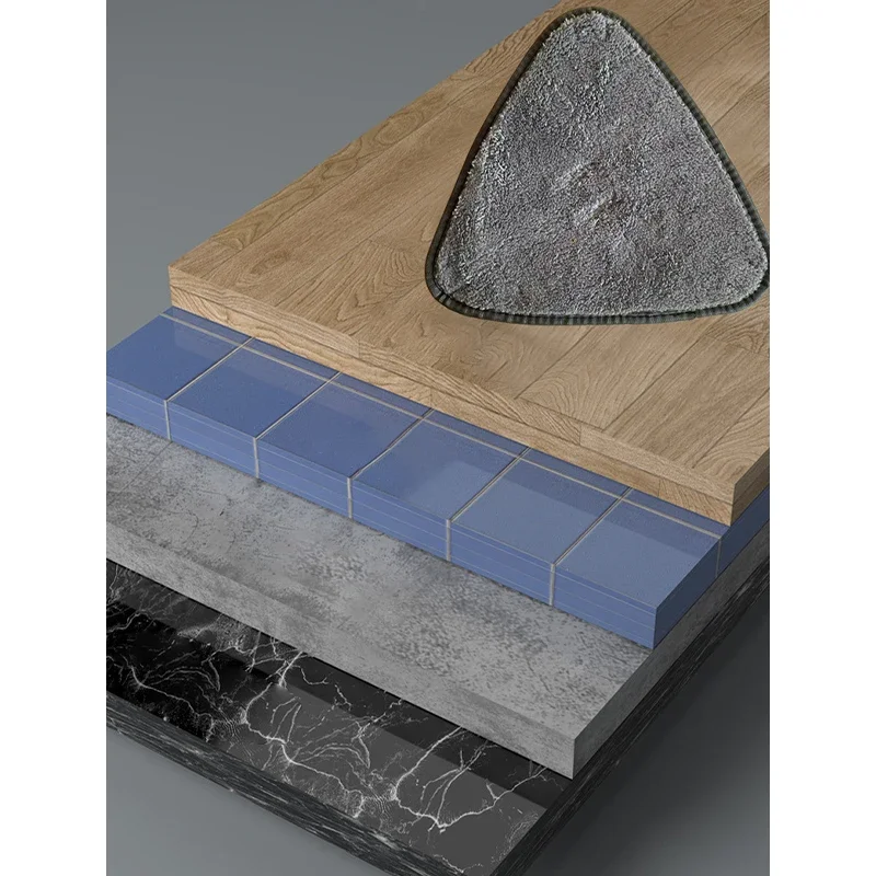 1PC Mop Refill Cloth Mop Pads Replace Part Triangle Rag Microfiber Cloth Household Cleaning Tool Cleaning Cloth