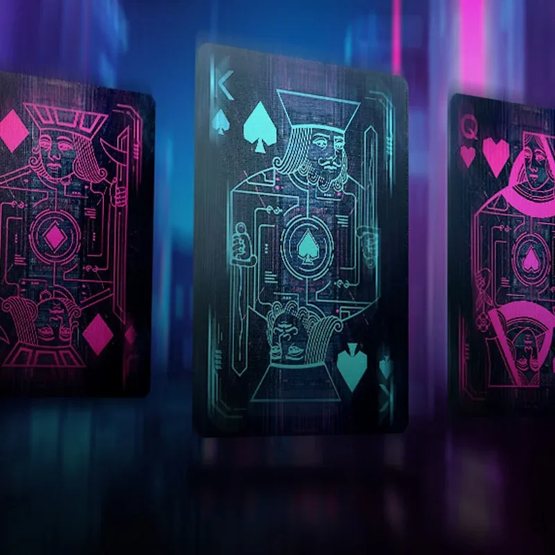Playing Cards CYBERCITY Paper Poker Cards Magician Collection Card Game
