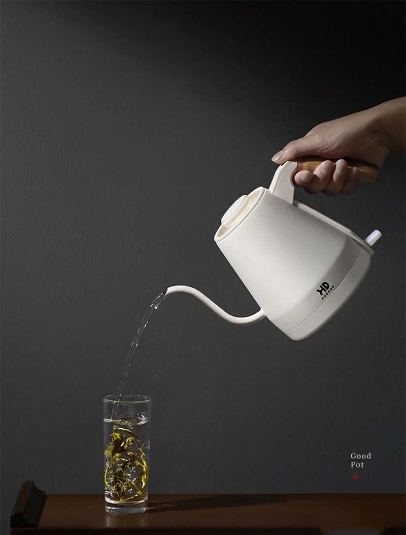 Description Picture 5 of item1500W Electric Gooseneck Coffee Pot Home Electric Kettle Auto Power Off 800ml Kung Fu Teapot Suitable For Tea/Coffee Office Po