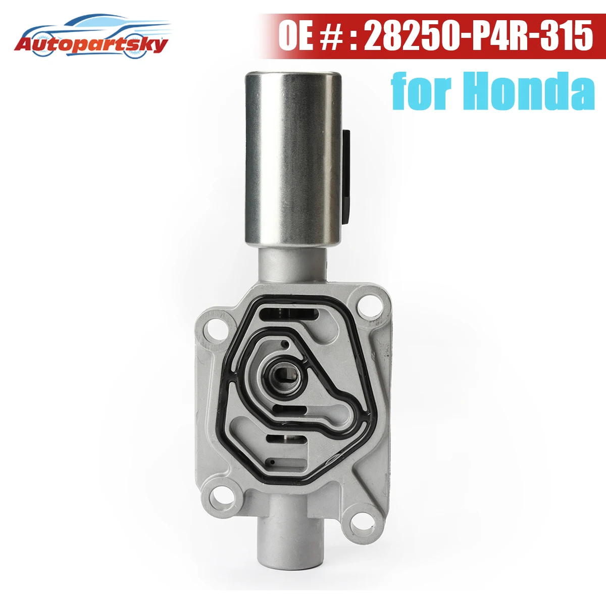 Auto_xyd Single Linear Solenoid 28250-P4R-315 – Fits Honda Civic 1996-2000 & CR-V 1997-2001