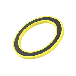 Magnetic Wall - Mount Phone Holder with Strong Magnet Ring Stand Sticker (Yellow)