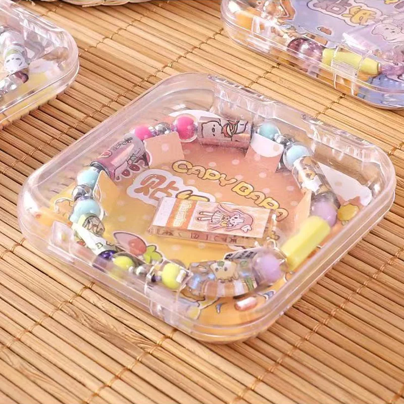 DIY Creative Sticker Bracelet Kit - Bead and Stationery Craft Set
