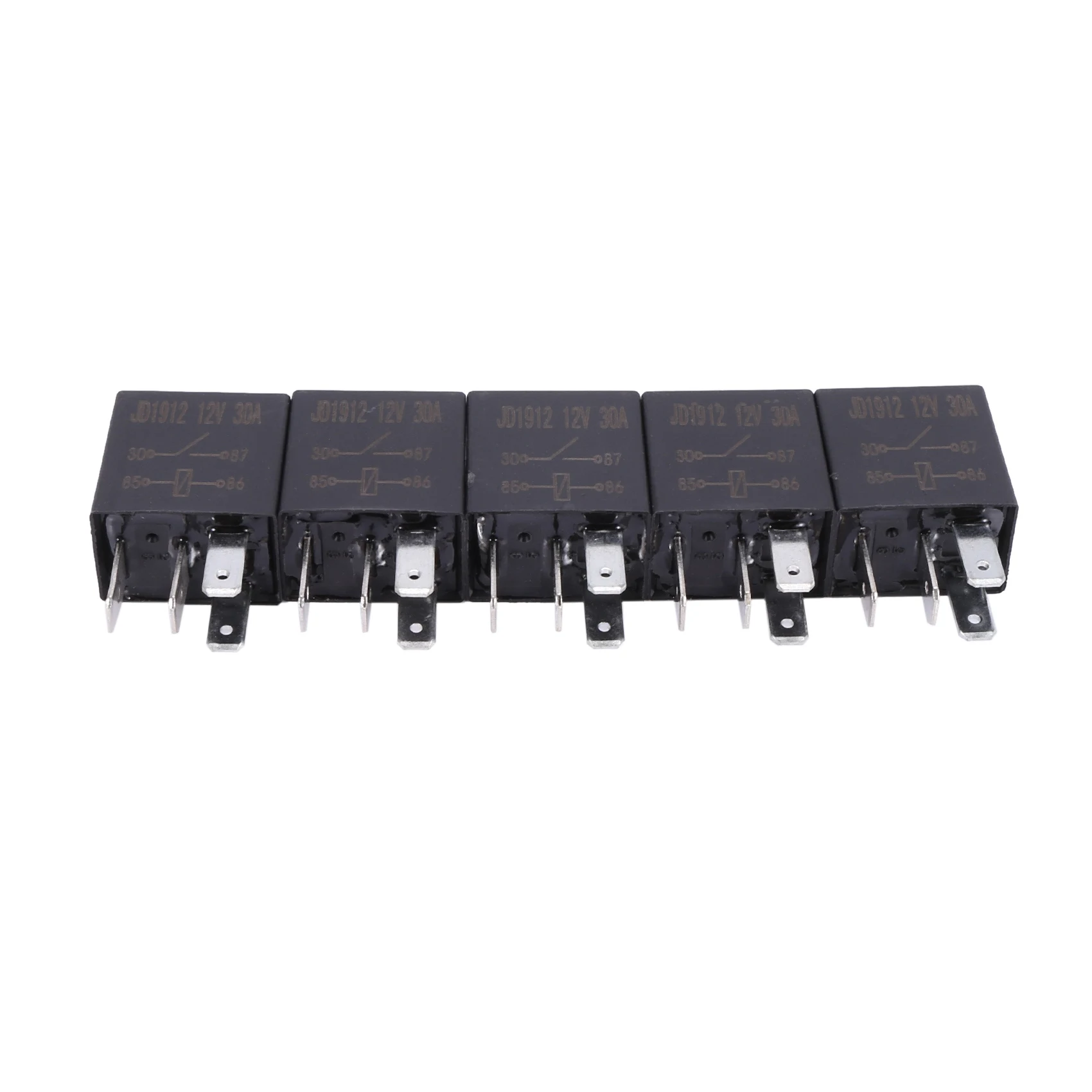 

5 X 30A AMP 12V 4Pin автомобильный комплект реле SPST для вентилятора топливного насоса
