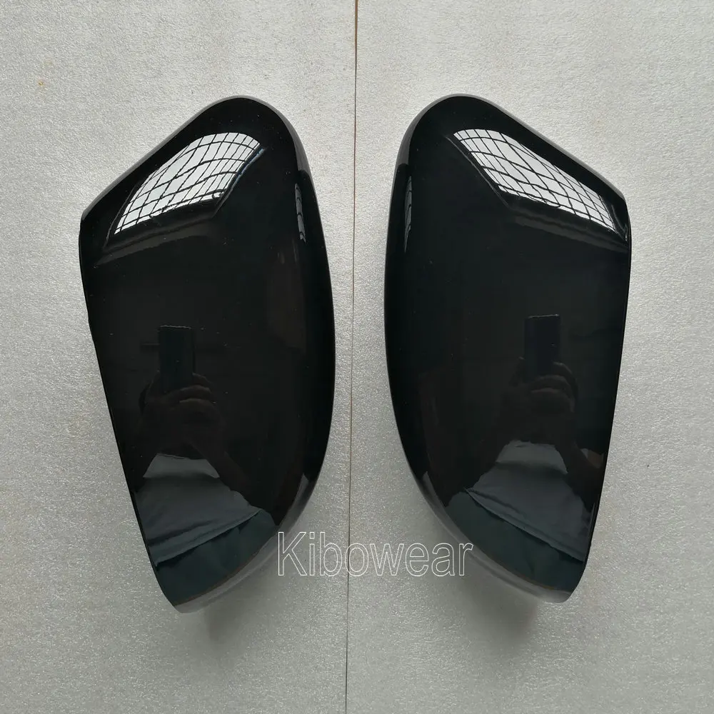 Seitenspiegelkappen für Ford Focus II III MK3 MK2 2009 2010 2011 2012 2013 2014 2015 2016 2017 (glänzend schwarz) ersetzen_voghion.com
