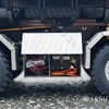 1/14 Simulation truck remote control model Metal toy hydraulic ro-ro full unloading VM mud head full unloading RCLESU 3