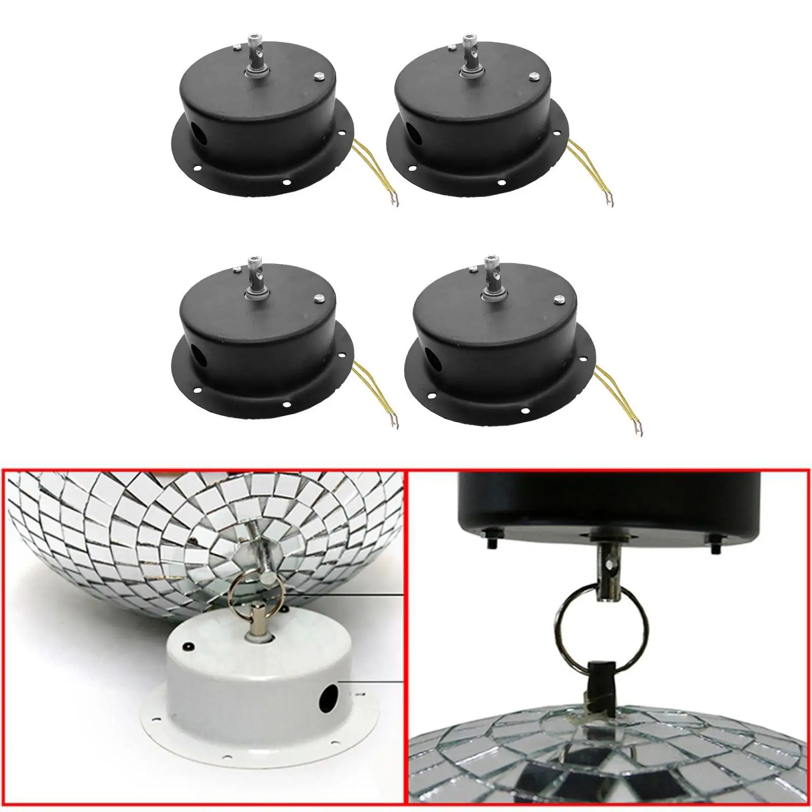 Rotating Mirror Disco Ball Motor for Disco DJ Light Christmas New Year