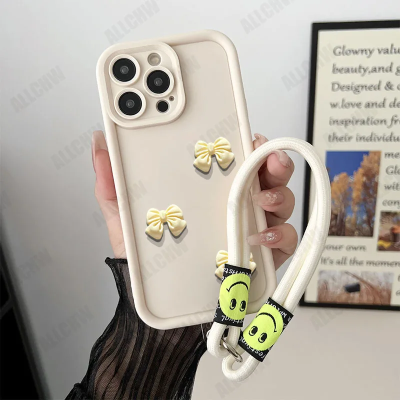 3D Cute Butterfly Silicone Matte Soft Case Cover