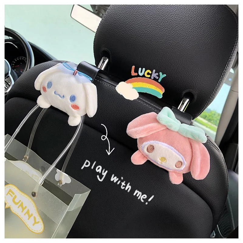 Anime Plush Doll Car Decoration Hook Cartoon My Melody Cinnamoroll