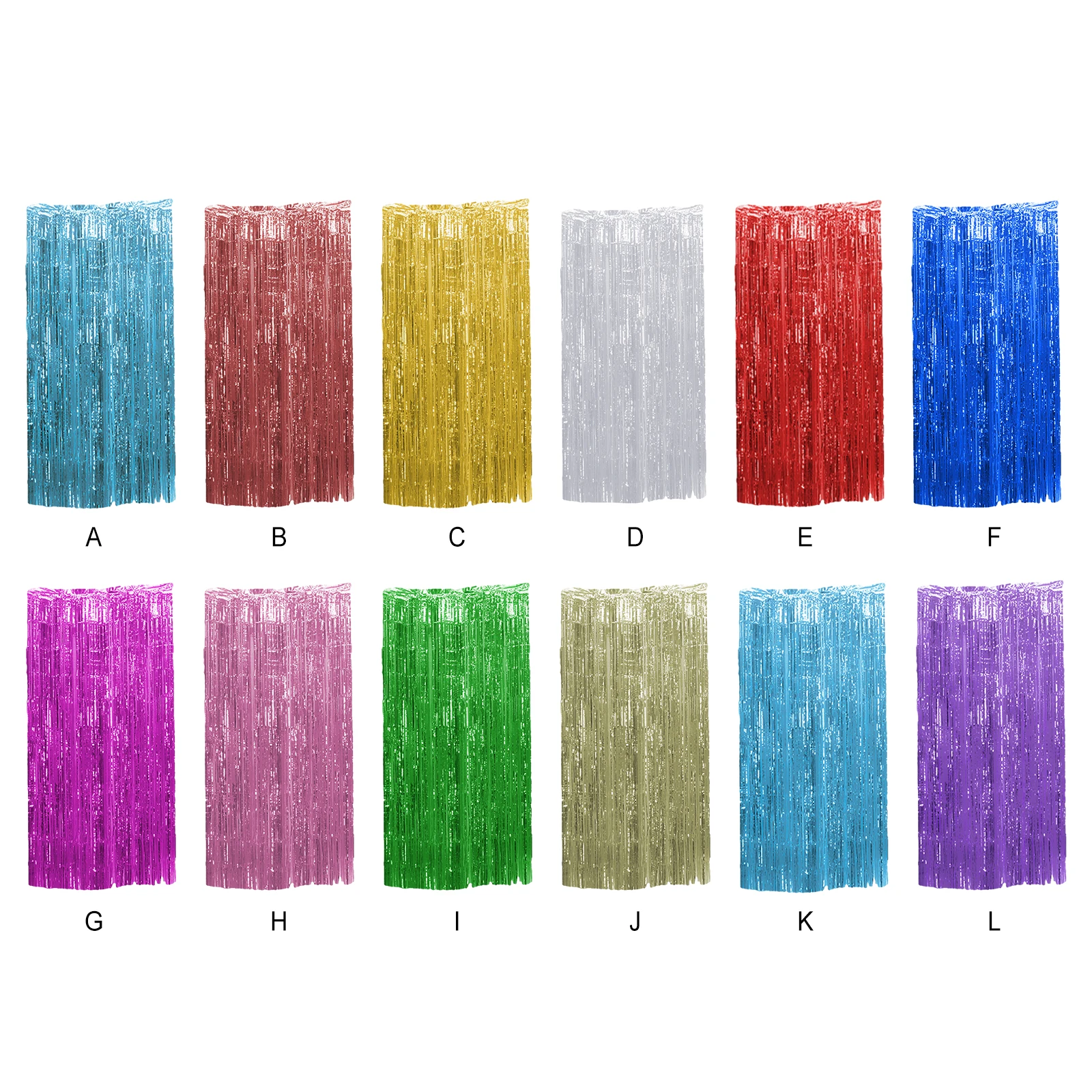 2/3 Versatile Aluminium Foil Photo Backdrop For Various Occasions Easy To Assemble Premium Rose Gold 8.2ft 1pc