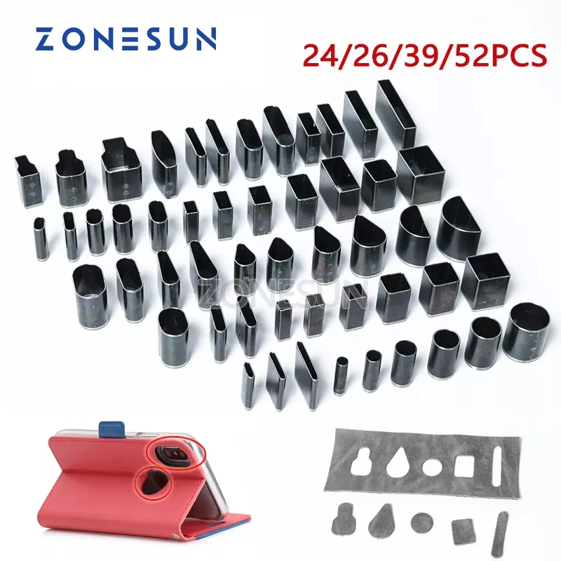 

Дырокол ZONESUN из высокоуглеродистой стали, 52 шт.