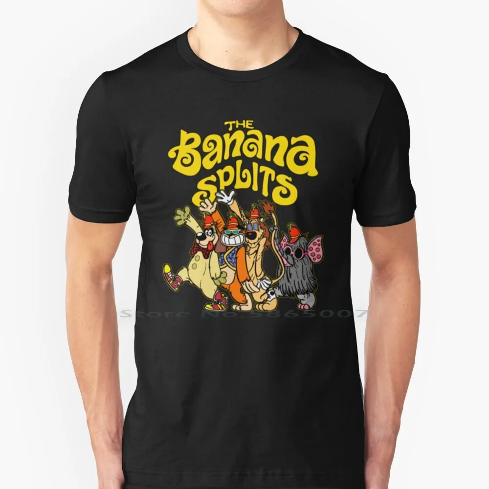 Banana Splits T-Shirt Banana Club T Shirt 100% Cotton Banana Splits T Shirtthe Banana Club Banana Splits Tv Show Banana