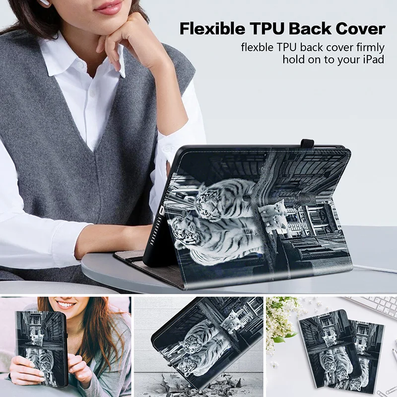 Premium Leather Tablet Cover for Fire HD and Kindle Paperwhite