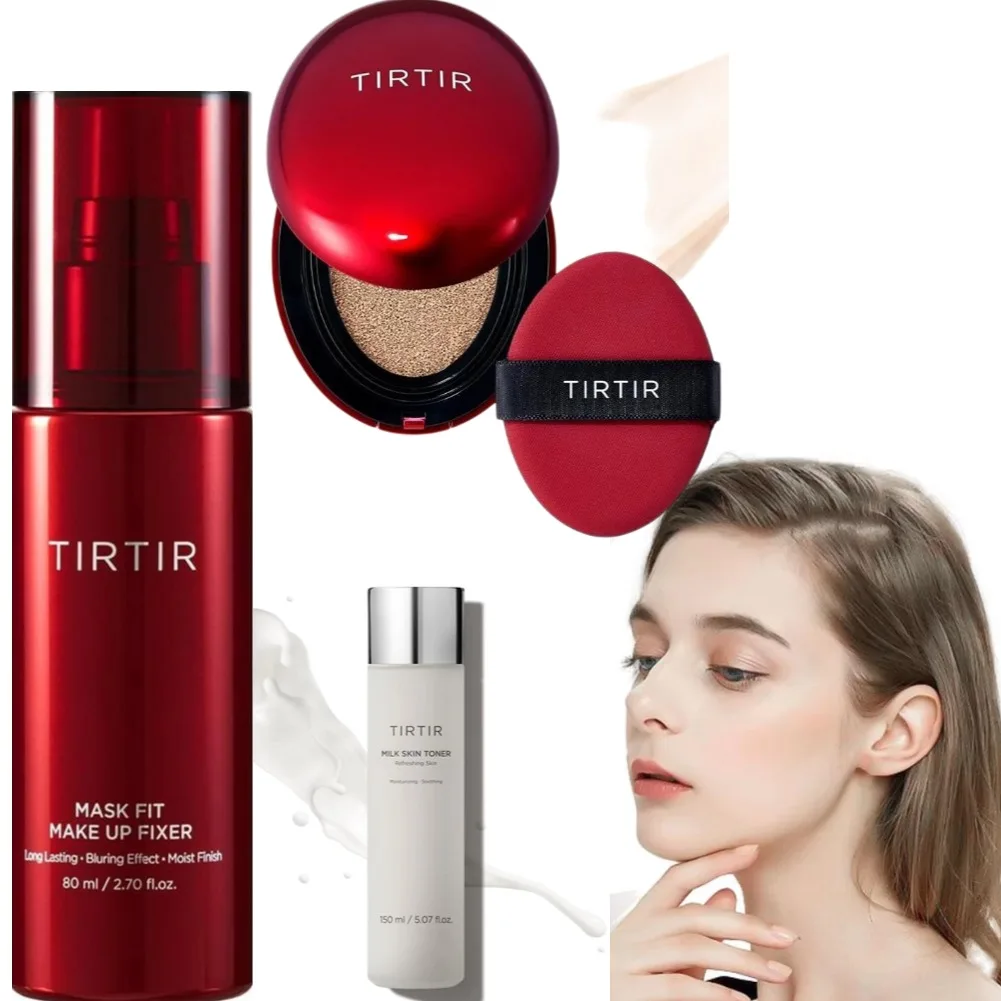 Air Cushion Foundation Cream Concealer Whitening Makeup Long-lasting Waterproof Cosmetics Brighten Face Base Tone Makeup