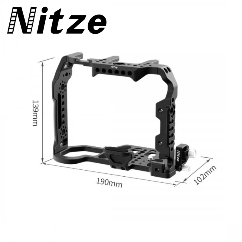 Nitze Canon C70 Camera Rabbit Cage Con Clip Per Cavo Hdmi-T-C02B