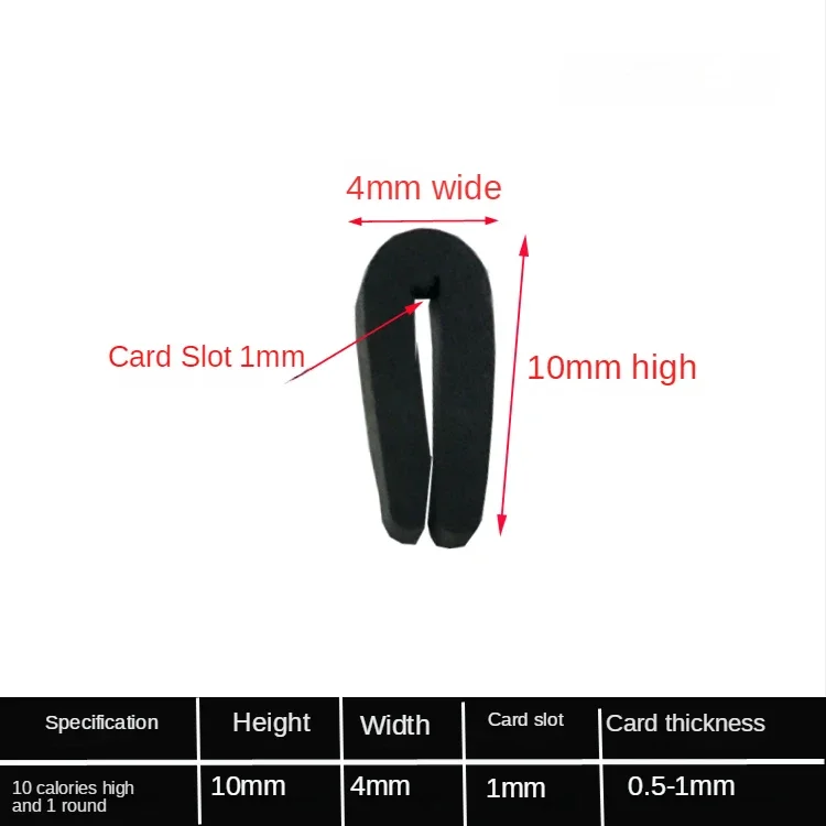 Black Rubber Edge Strip U Section - Anti-Oil Seal & Edge Protector, Various Lengths Available