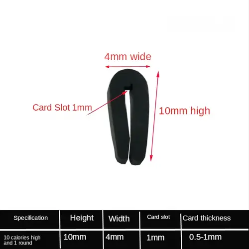1/2/3/5/10M Black Rubber Edge Strip U Section Anti Oil Seal Edge Shield Encloser Inner Width 0.5-10mm High 5-15mm - Image 9