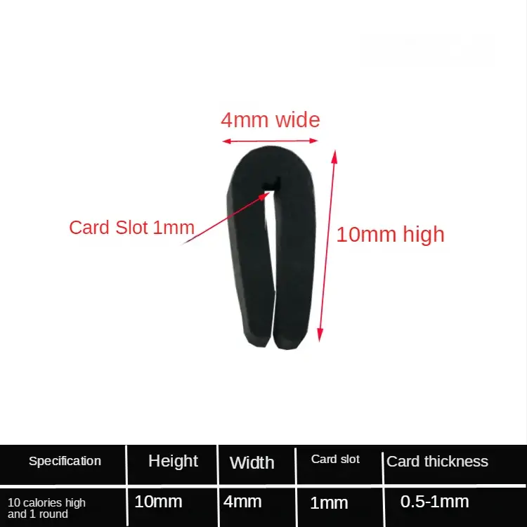 1/2/3/5/10M Black Rubber Edge Strip U Section Anti Oil Seal Edge Shield Encloser Inner Width 0.5-10mm High 5-15mm - Image 9