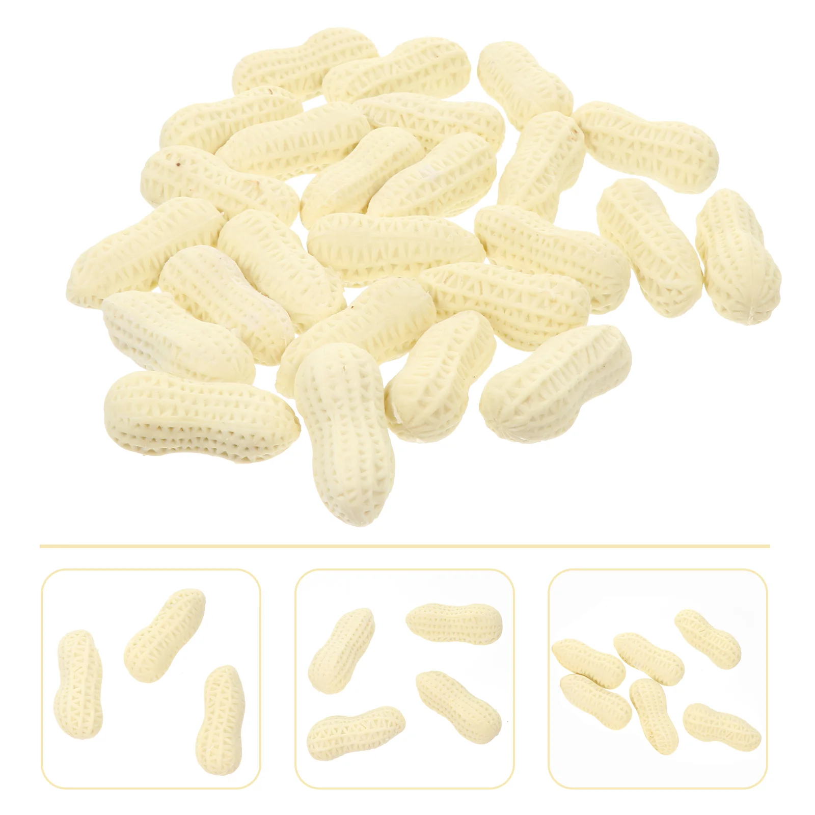 

Peanut Eraser Simulation Erasers Unique Erasing Stationery Artificial Students Toys