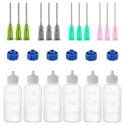 24-Piece Multi-Needle Squeeze Bottles for Pottery Painting and Ceramic Decorating (TT2312741)