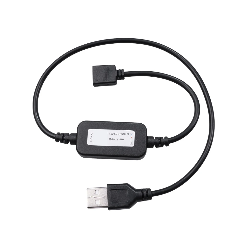 

Bluetooth-контроллер для дистанционного управления через приложение, Встроенный USB-контроллер 5 В, RGB-контроллер для детской ленты 50 см