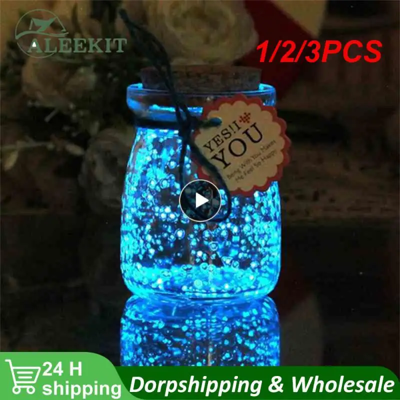 Noctilucent Water Beads Crystal Soil Mud Children Toy for kids flowers Growing Up Water Hydrogel Balls Home