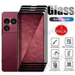 Premium Tempered Glass Screen Protector - 3 Pack for Sony Xperia 10 VII (Transparent)